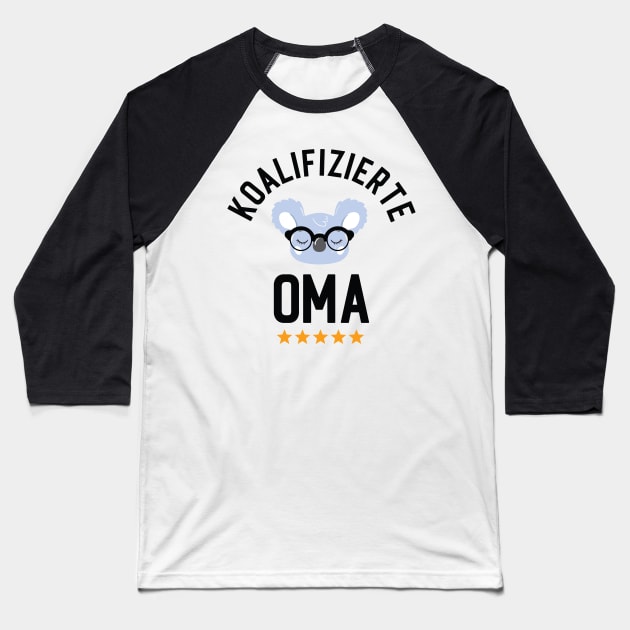 Koalifizierte Oma Lustiges Geschenk Baseball T-Shirt by BetterManufaktur